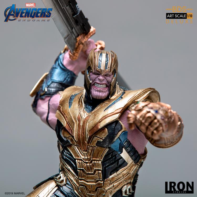 Avengers: Endgame Battle Diorama Series Thanos 1/10 Deluxe Art Scale Limited Edition Statue Gallery Image 8