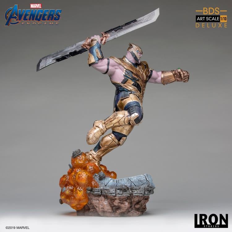 Avengers: Endgame Battle Diorama Series Thanos 1/10 Deluxe Art Scale Limited Edition Statue Gallery Image 7