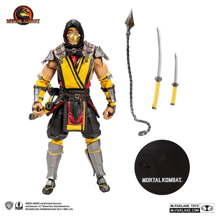 Mortal Kombat XI Scorpion Action Figure Gallery Image 8