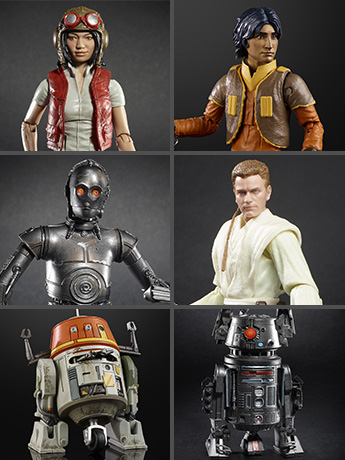 Star Wars: The Black Series 6" Wave 32 Set of 6 Figures Gallery Image 2