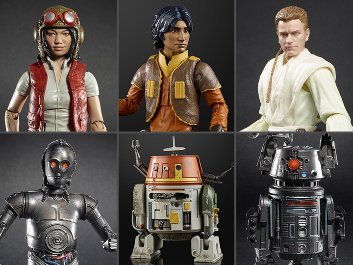 Star Wars: The Black Series 6" Wave 32 Set of 6 Figures Gallery Image 1