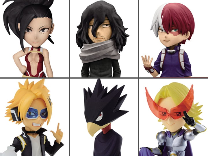 My Hero Academia World Collectable Figure Vol.2 Set of 6 Figures Gallery Image 1