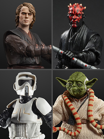 Star Wars: The Black Series Archive Collection Wave 2 Set of 4 Figures Gallery Image 2