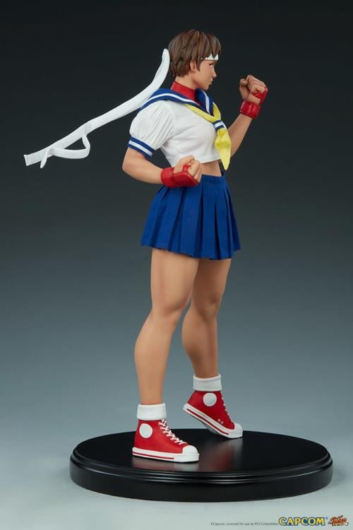 Figurine Sakura Street Fighter 15e Anniversaire – 14 Cm, PVC, Sota Toys, Neuve