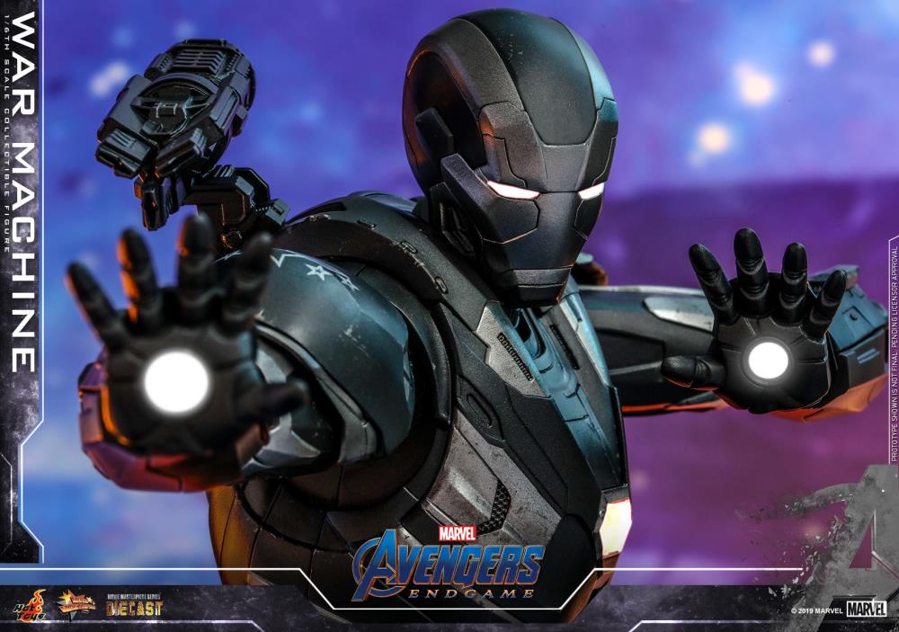 Avengers: Endgame MMS530D31 War Machine 1/6th Scale Collectible Figure Gallery Image 9