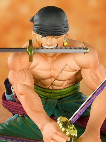 One Piece FiguartsZERO Pirate Hunter Zoro Gallery Image 2