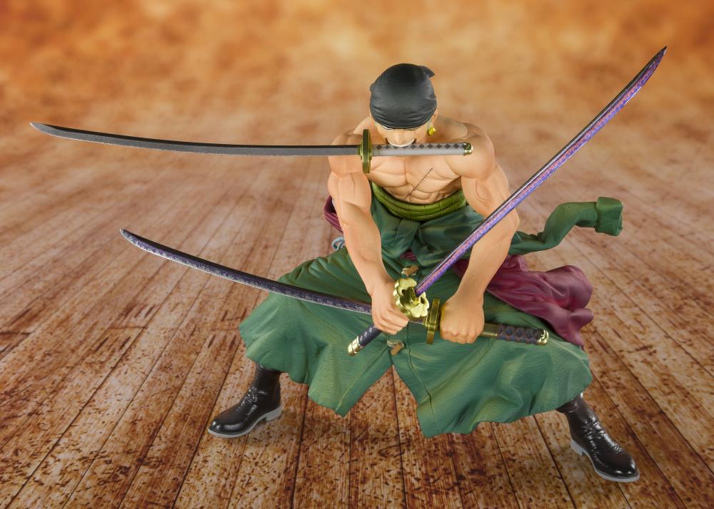 One Piece FiguartsZERO Pirate Hunter Zoro Gallery Image 5