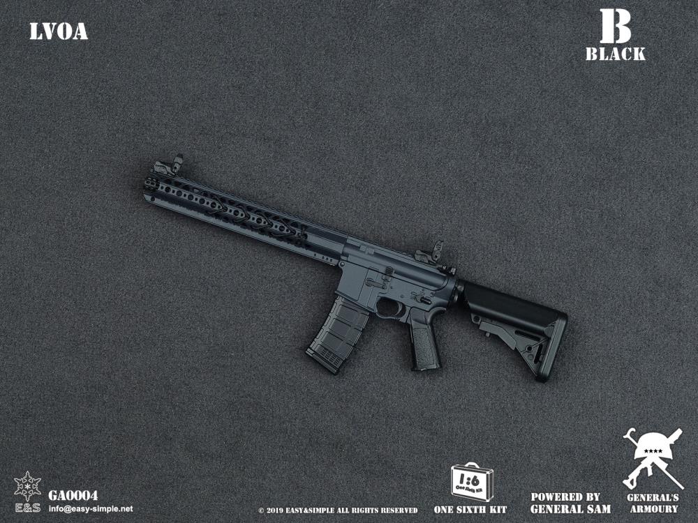 General's Armoury GA0004 LVOA (Black) 1/6 Scale Accessory Set Gallery Image 5