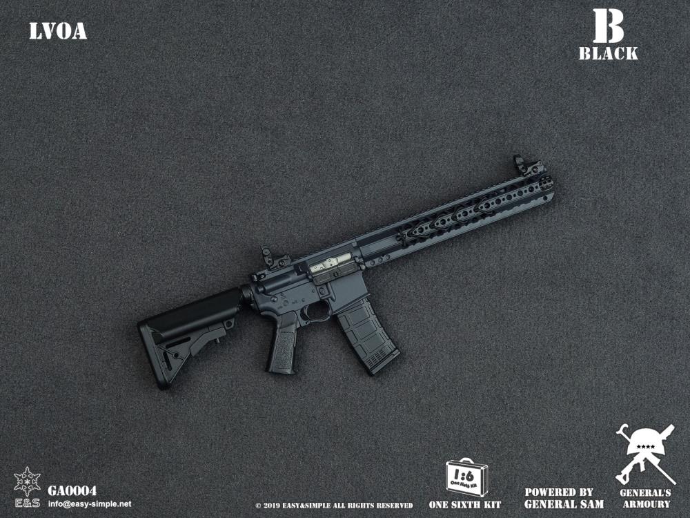 General's Armoury GA0004 LVOA (Black) 1/6 Scale Accessory Set Gallery Image 4