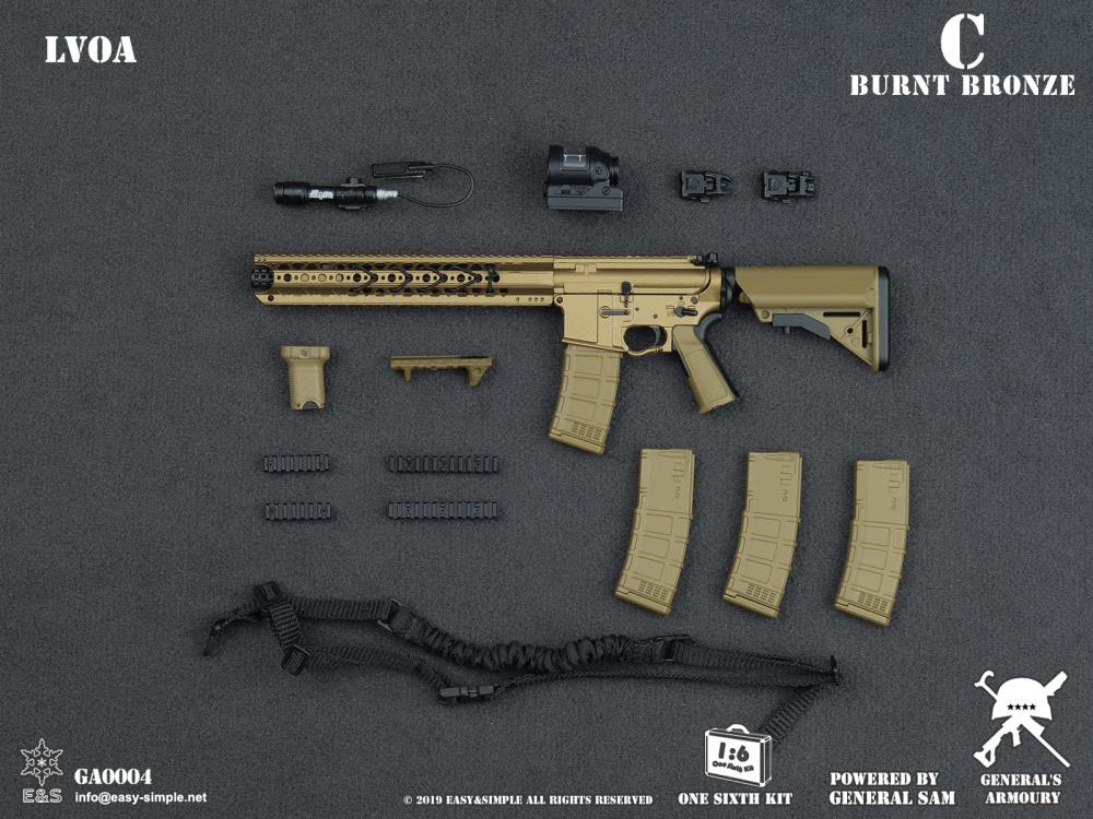 General's Armoury GA0004 LVOA (Burnt Bronze) 1/6 Scale Accessory Set Gallery Image 7