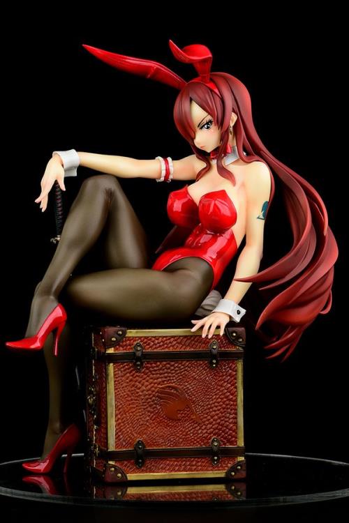 Fairy Tail Erza Scarlet (Bunny Girl Style) Red Costume Ver. 1/6 Scale Figure Gallery Image 4