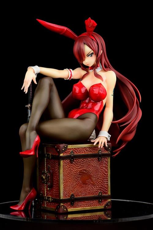 Fairy Tail Erza Scarlet (Bunny Girl Style) Red Costume Ver. 1/6 Scale Figure Gallery Image 3
