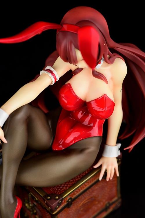 Fairy Tail Erza Scarlet (Bunny Girl Style) Red Costume Ver. 1/6 Scale Figure Gallery Image 12