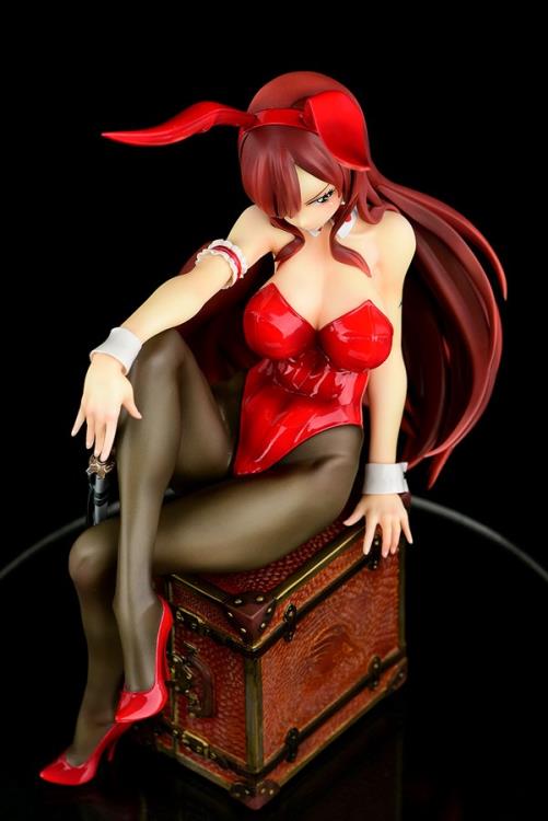 Fairy Tail Erza Scarlet (Bunny Girl Style) Red Costume Ver. 1/6 Scale Figure Gallery Image 6