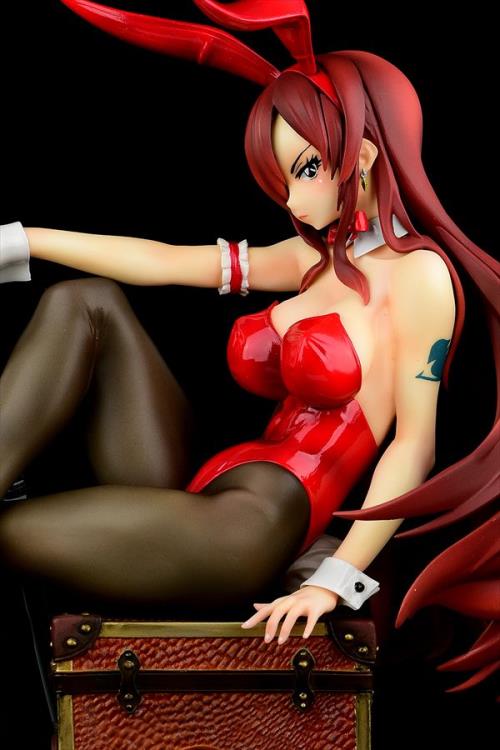 Fairy Tail Erza Scarlet (Bunny Girl Style) Red Costume Ver. 1/6 Scale Figure Gallery Image 13
