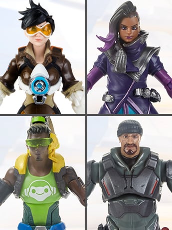 Overwatch Ultimates Wave 1 Set of 4 Figures