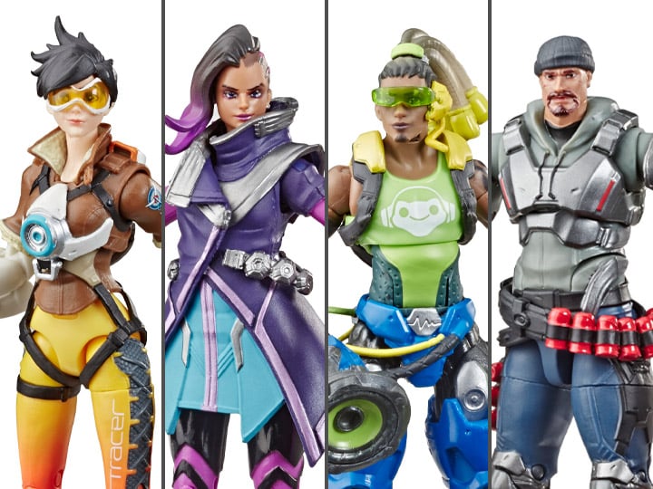 Overwatch Ultimates Wave 1 Set of 4 Figures