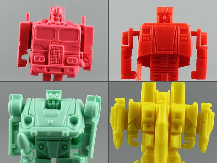 Transformers Kabaya Gum G1 Set of 4 Model Kits Gallery Image 1