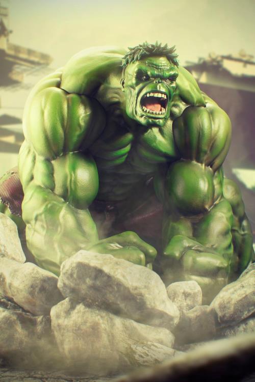 Marvel ArtFX Premier Hulk Limited Edition Statue Gallery Image 8