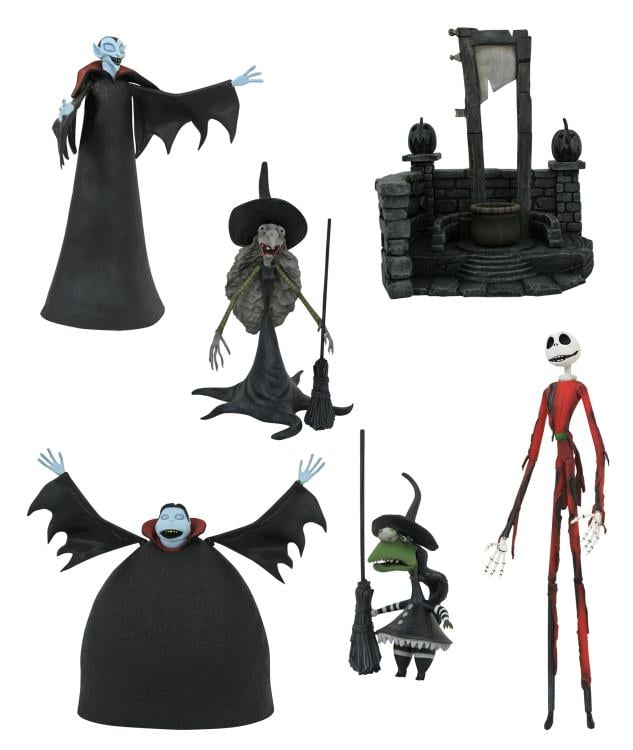 The Nightmare Before Christmas Select Series Wave 8 Set of 3 Figures Gallery Image 6