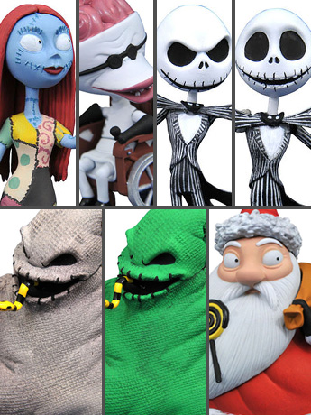 The Nightmare Before Christmas D-Formz Box of 12 Figurines Gallery Image 2