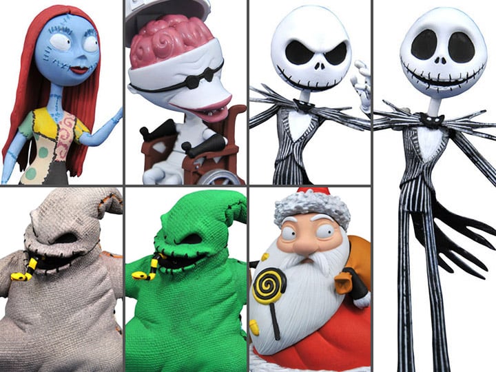 The Nightmare Before Christmas D-Formz Box of 12 Figurines Gallery Image 1