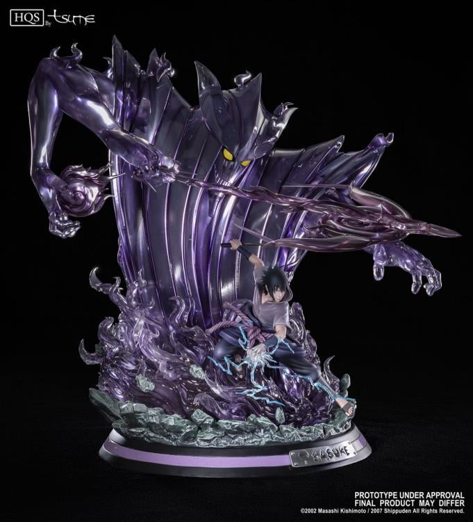 Naruto Shippuden HQS Sasuke Uchiha (Summon of Susanoo) Limited Edition Statue Gallery Image 6