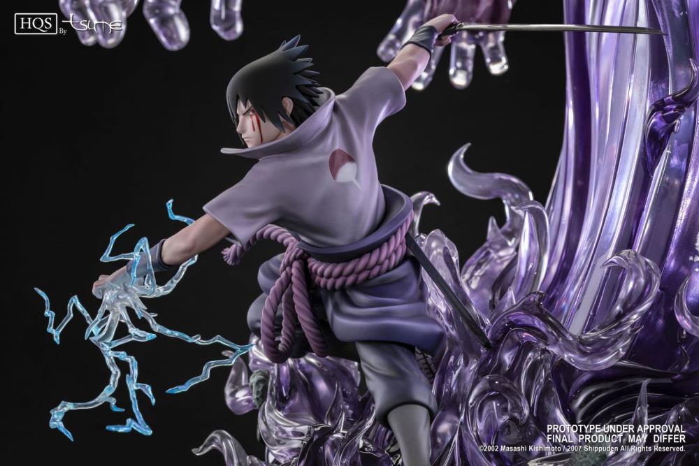 Naruto Shippuden HQS Sasuke Uchiha (Summon of Susanoo) Limited Edition Statue Gallery Image 10