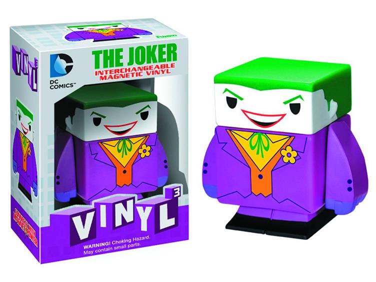 DC Magnetic Interchangeable Vinyl Figure - Joker Gallery Image 1