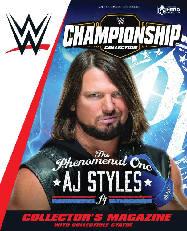 WWE Figurine Championship Collection #1 AJ Styles Gallery Image 3