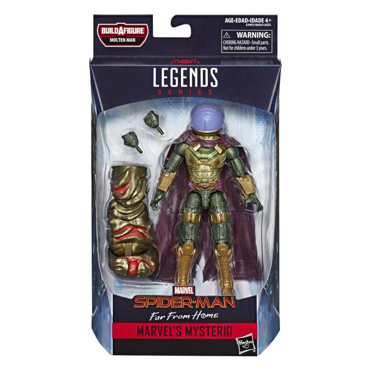Spider-Man: Far From Home Marvel Legends Marvel's Mysterio (Molten Man BAF) Gallery Image 10