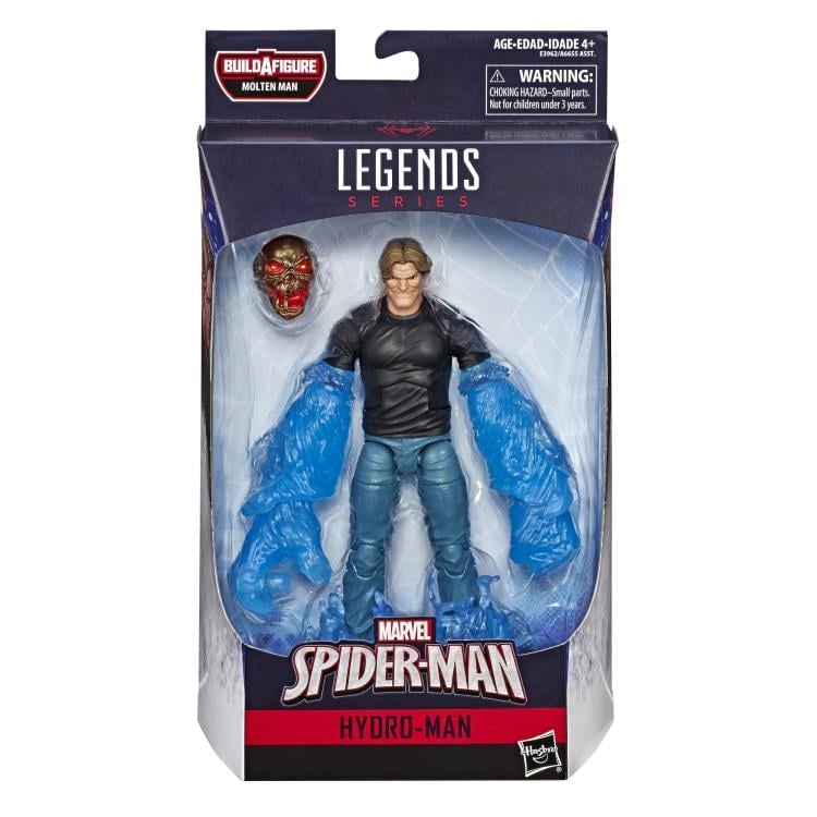 マーベルレジェンド　ハイドロマン Spider-Man Marvel Legends Hydro-Man (Molten Man BAF) アメコミ