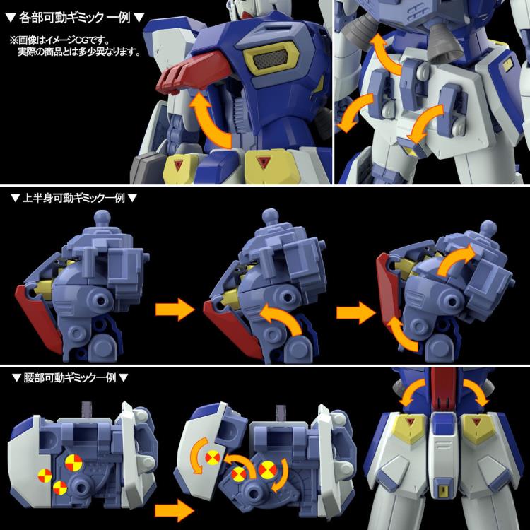 Mobile Suit Gundam F90 MG Gundam F90 1/100 Scale Exclusive Model Kit Gallery Image 11