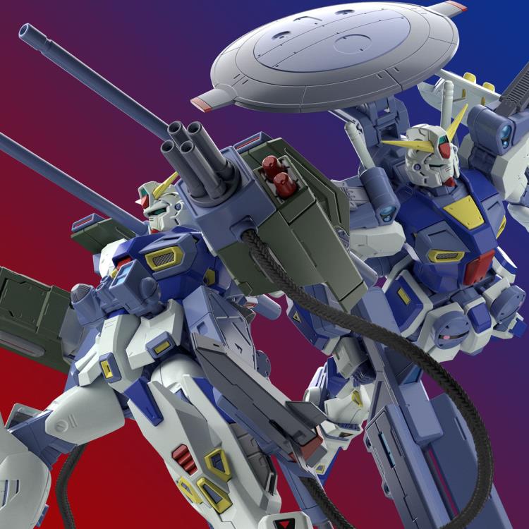 Mobile Suit Gundam F90 MG Gundam F90 Mission Pack E & S Type Exclusive 1/100 Scale Model Kit Gallery Image 10