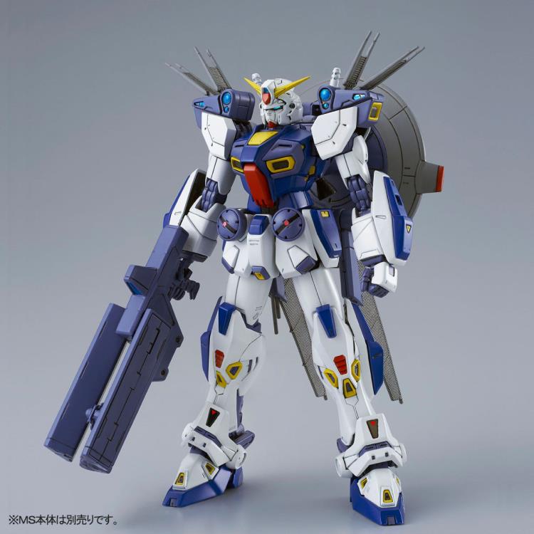 Mobile Suit Gundam F90 MG Gundam F90 Mission Pack E & S Type Exclusive 1/100 Scale Model Kit Gallery Image 7