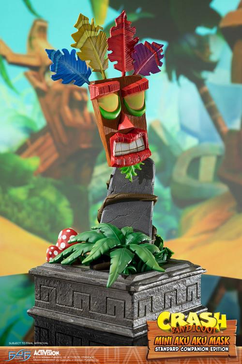 Crash Bandicoot Mini Aku Aku Mask Standard Companion Edition Gallery Image 5