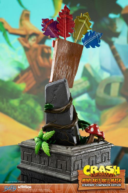 Crash Bandicoot Mini Aku Aku Mask Standard Companion Edition Gallery Image 7