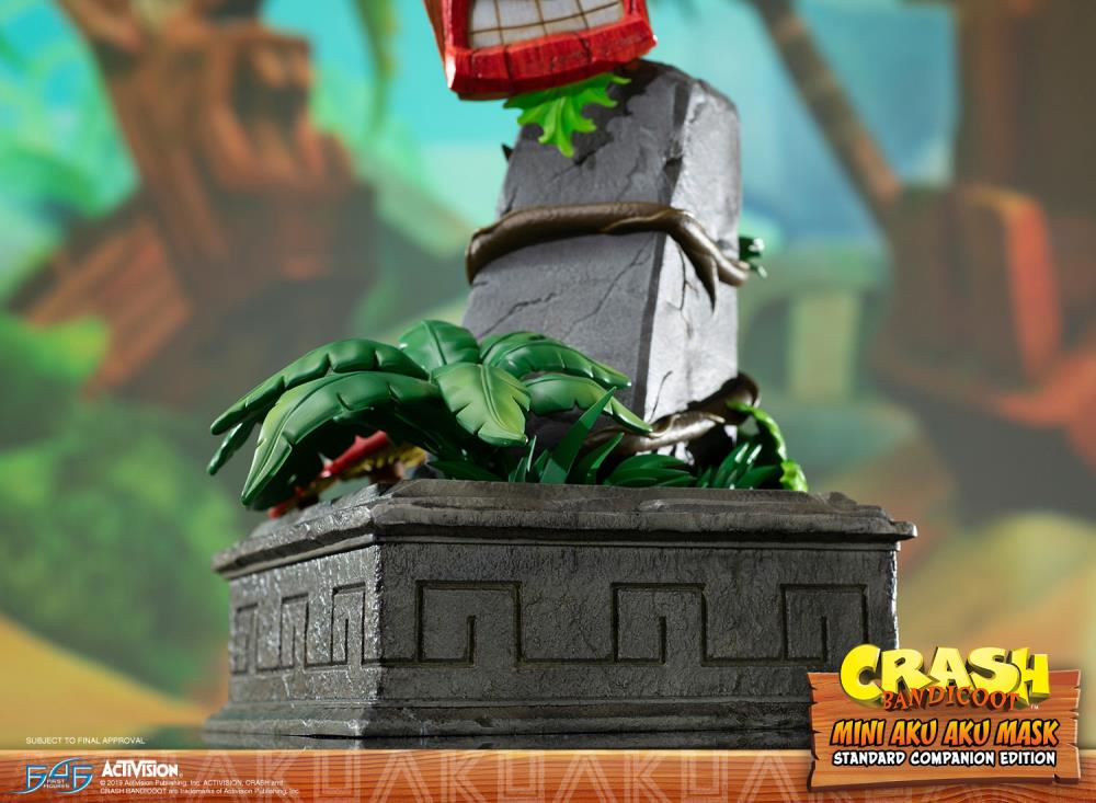 Crash Bandicoot Mini Aku Aku Mask Standard Companion Edition Gallery Image 15
