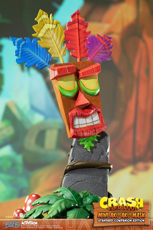 Crash Bandicoot Mini Aku Aku Mask Standard Companion Edition Gallery Image 8