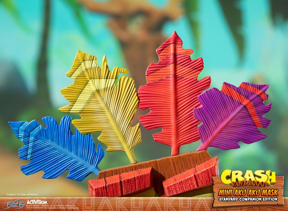 Crash Bandicoot Mini Aku Aku Mask Standard Companion Edition Gallery Image 13