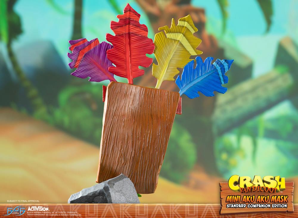 Crash Bandicoot Mini Aku Aku Mask Standard Companion Edition Gallery Image 14