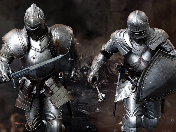 Palm Empires Bodyguard Knight 1/12 Scale Figure Two-Pack Gallery Image 1