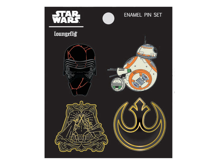 Star Wars: The Rise of Skywalker Enamel Pin Set Gallery Image 3
