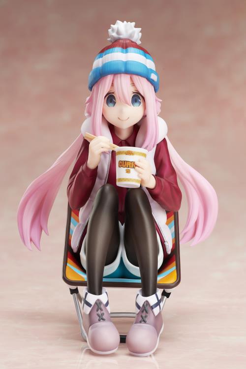 Laid-Back Camp F:Nex Nadeshiko Kagamihara 1/8 Scale Premium Noodle Stopper Figure Gallery Image 6