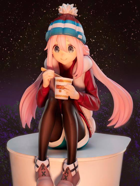 Laid-Back Camp F:Nex Nadeshiko Kagamihara 1/8 Scale Premium Noodle Stopper Figure Gallery Image 11