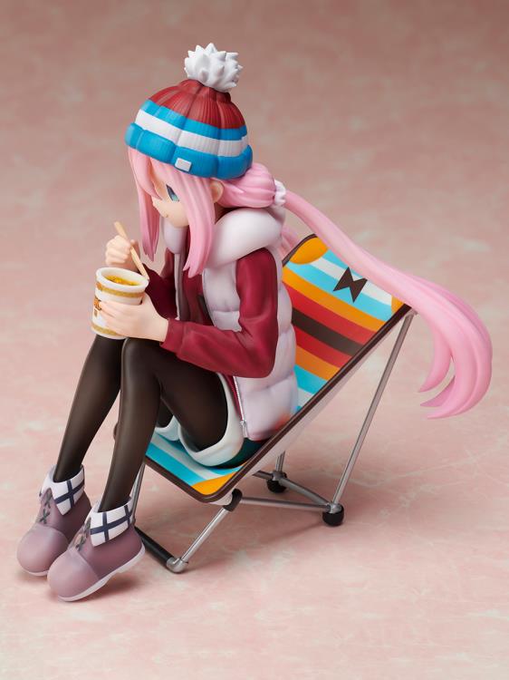 Laid-Back Camp F:Nex Nadeshiko Kagamihara 1/8 Scale Premium Noodle Stopper Figure Gallery Image 4