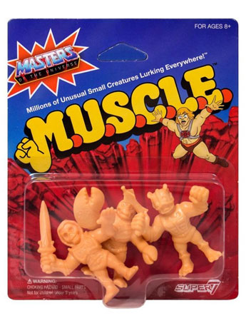 Masters of The Universe M.U.S.C.L.E. Wave 3 Pack A