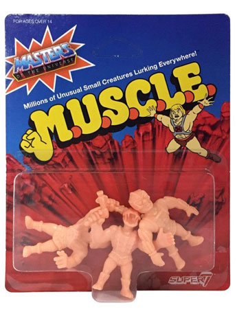 Masters of The Universe M.U.S.C.L.E. Wave 2 Pack A