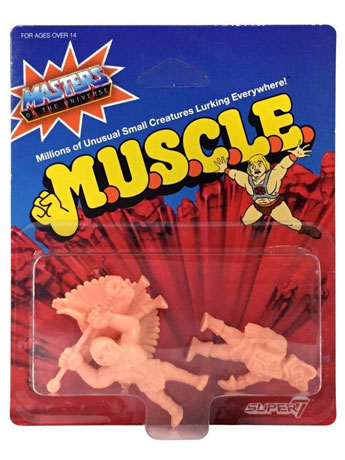 Masters of The Universe M.U.S.C.L.E. Wave 2 Pack C