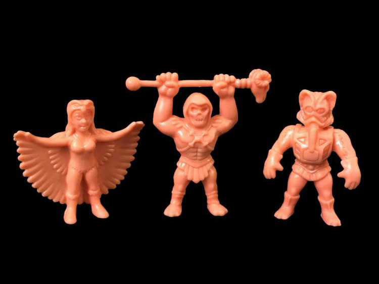 Masters of The Universe M.U.S.C.L.E. Wave 2 Set of 4 Three-Packs Gallery Image 5